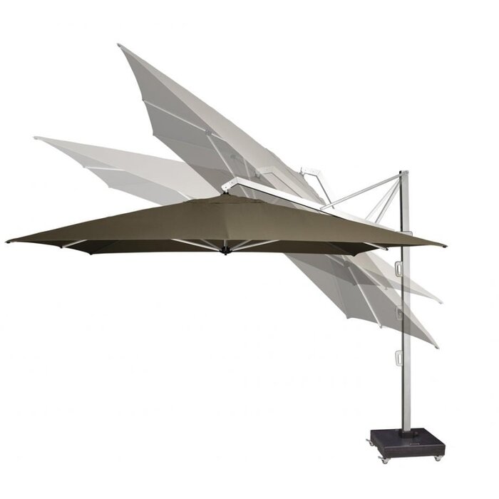 Platinum Platinum Icon T1 Zweefparasol - 4x3m. - Havana Taupe
