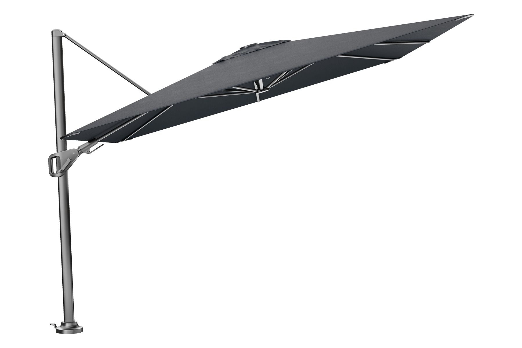 Platinum Platinum Nexus T2 zweefparasol Premium 3x3 – faded black