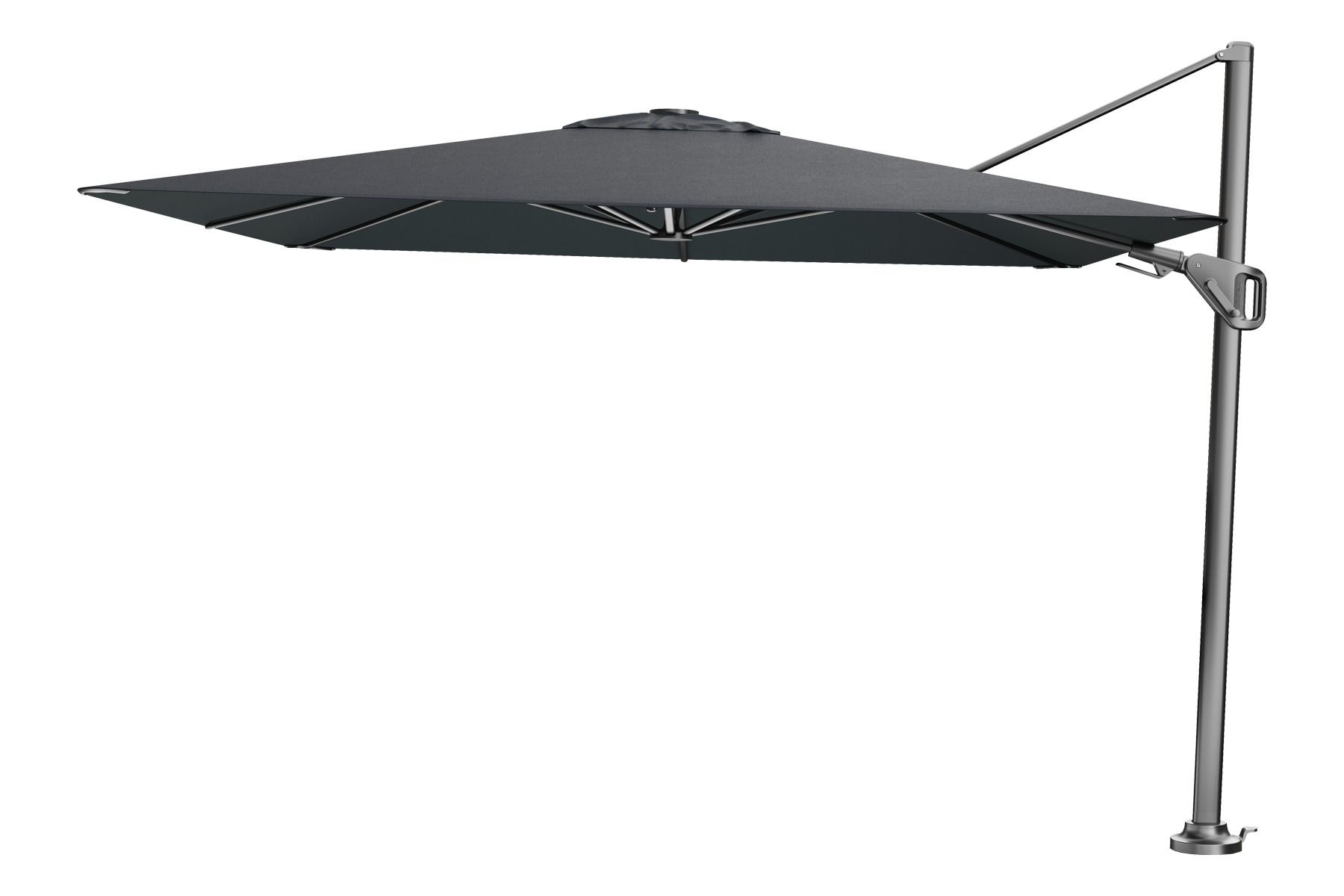 Platinum Platinum Nexus T2 zweefparasol Premium 3x3 – faded black
