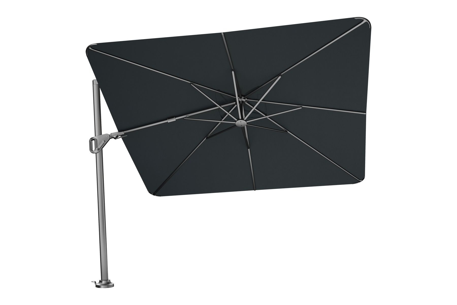 Platinum Platinum Nexus T2 zweefparasol Premium 3x3 – faded black