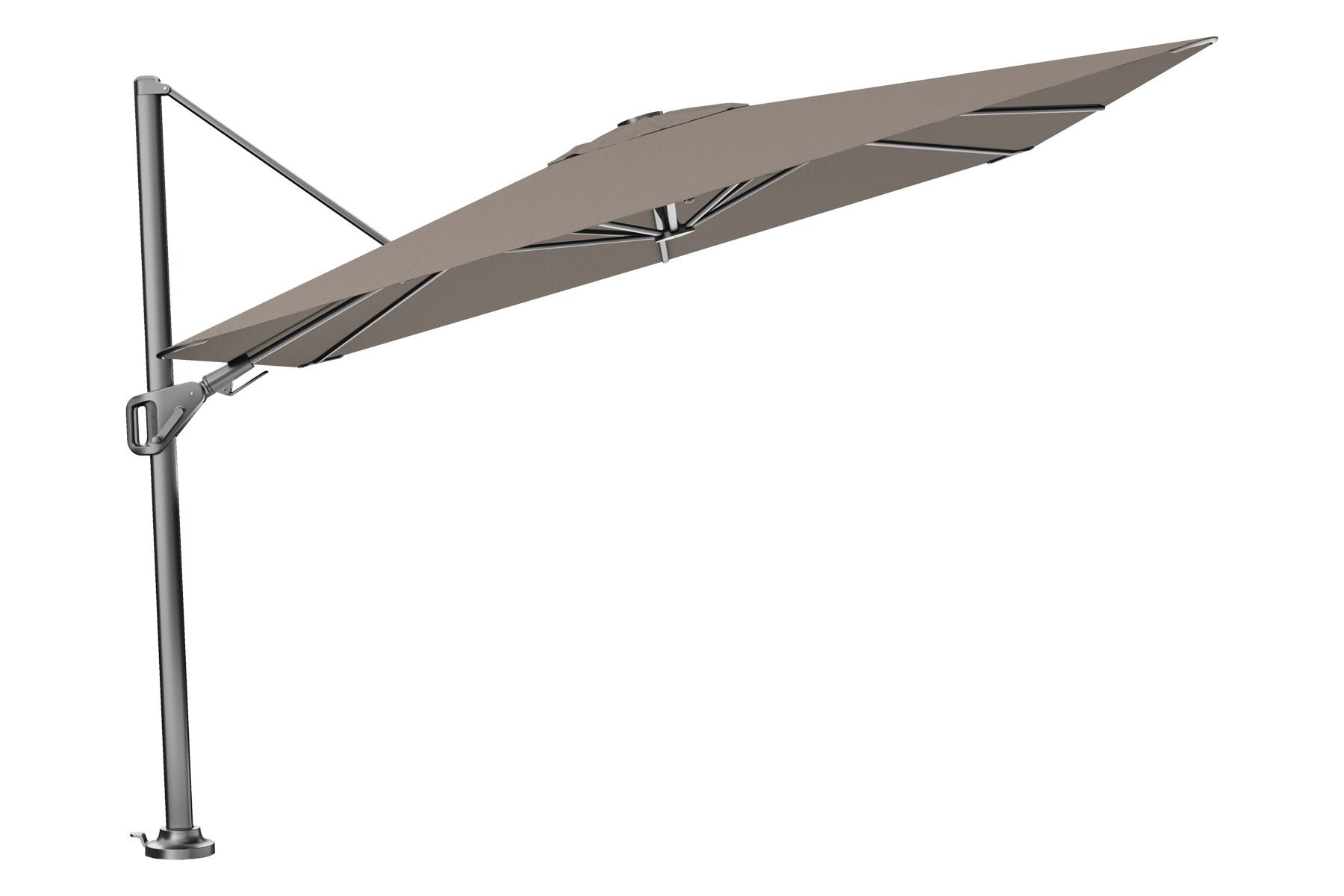 Platinum Platinum Nexus T2 zweefparasol Premium 3x3 – Havana Taupe