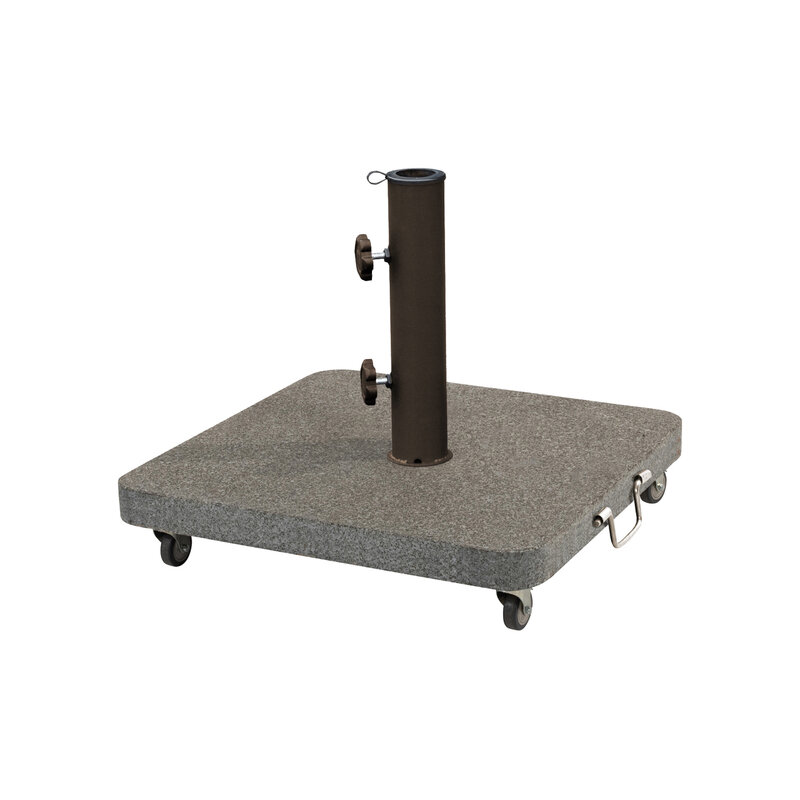 4-Seasons 4 Seasons verrijdbare parasolvoet 40 kg - Grijs