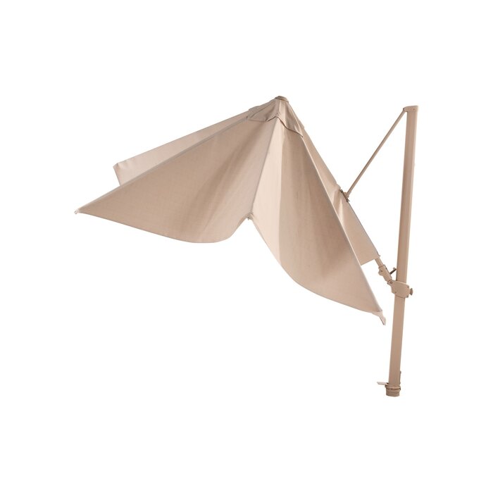 4-Seasons 4-Seasons zweefparasol Siesta Premium 300 x 300 cm - Latte/Zand