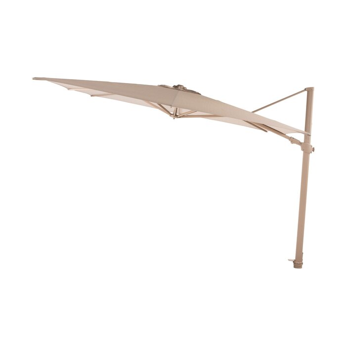 4-Seasons 4-Seasons zweefparasol Siesta Premium 300 x 300 cm - Latte/Zand