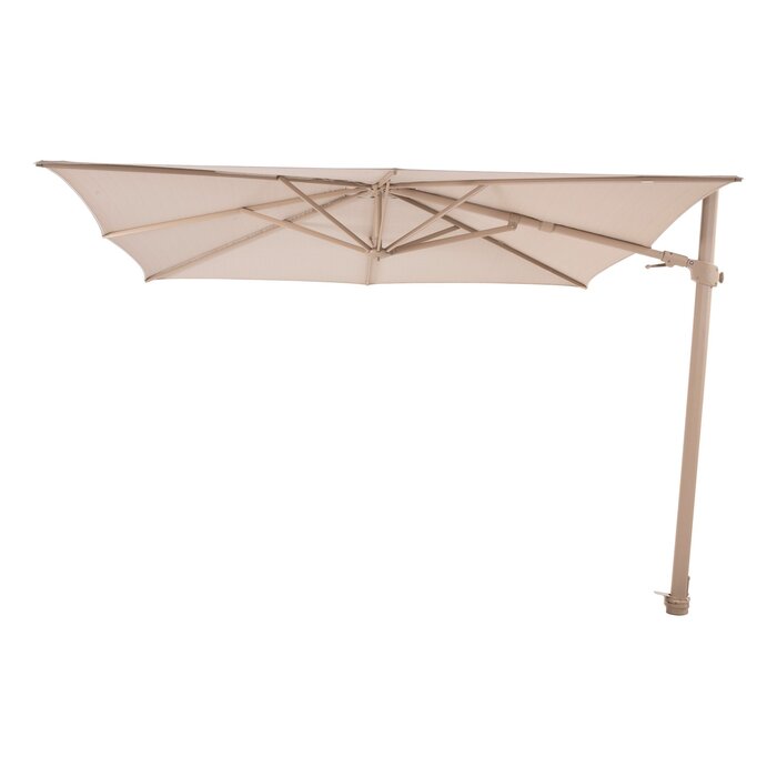 4-Seasons 4-Seasons zweefparasol Siesta Premium 300 x 300 cm - Latte/Zand
