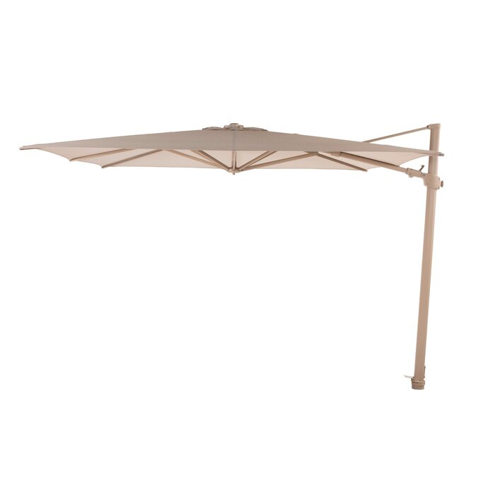 4-Seasons 4-Seasons zweefparasol Siesta Premium 300 x 300 cm - Latte/Zand