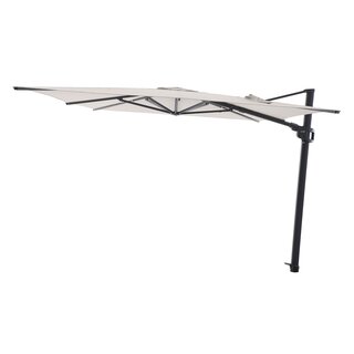 Perfect Shadow Eclipse zweefparasol 300x300 cm. Ultra - Antraciet/Urban Taupe