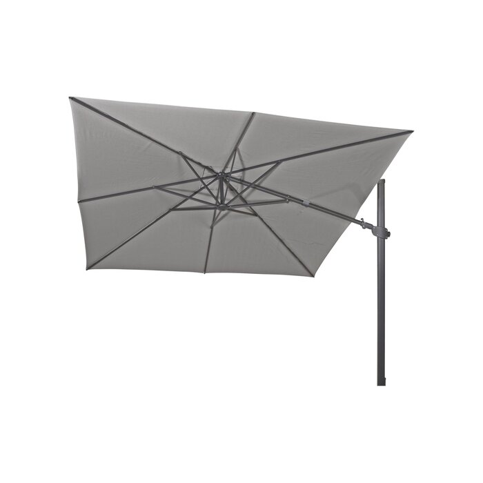 4-Seasons 4-Seasons zweefparasol Siesta Premium 300 x 300 cm Charcoal