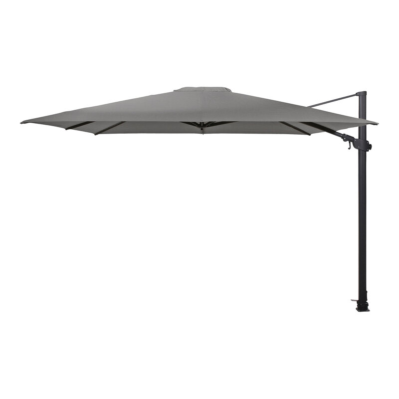 4-Seasons 4-Seasons zweefparasol Siesta Premium 300 x 300 cm Charcoal