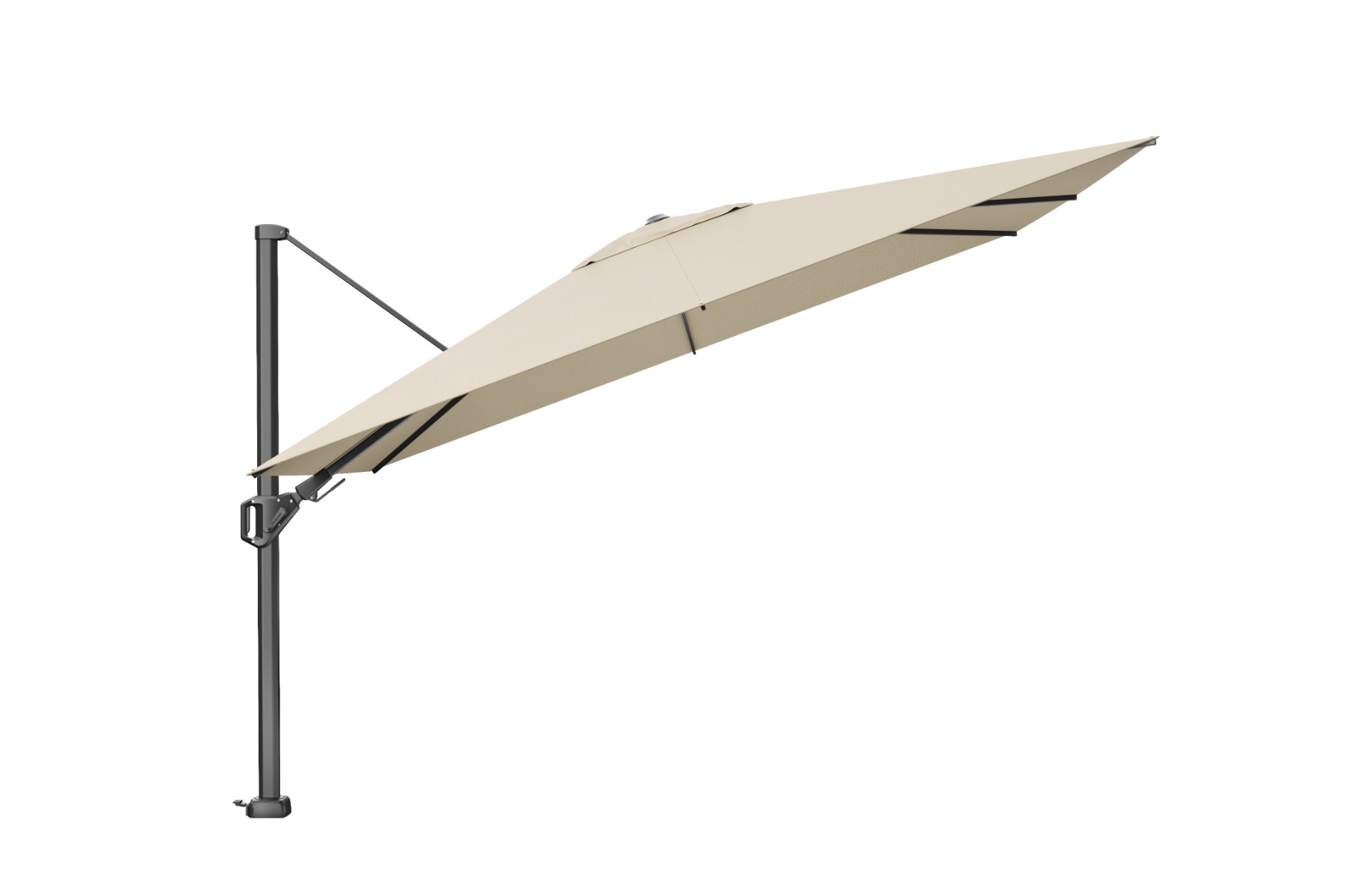 Platinum Platinum Challenger T2 Zweefparasol 3,5x2,6 m. - Champagne