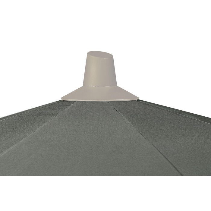 Platinum Platinum Riva stokparasol rond 3 meter - Sandstone/Olive