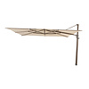 4 Seasons Finca Zweefparasol 400x300 cm. - beach/dark woodlook