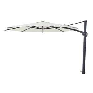 Perfect Shadow Perfect Shadow Eclipse ronde zweefparasol Ø350 cm. Ultra - Antraciet/Soft Sand