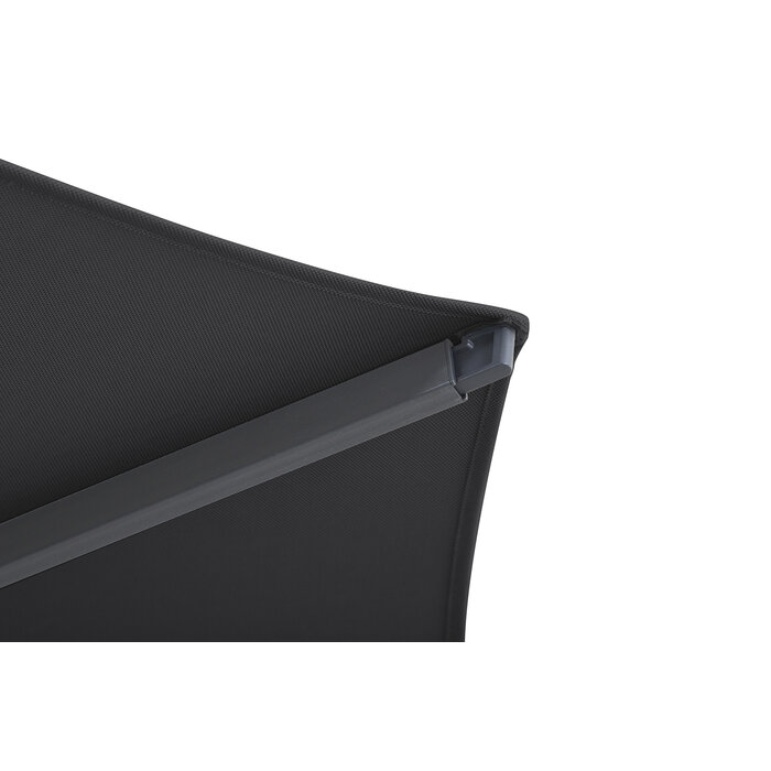 Perfect Shadow Perfect Shadow Eclipse ronde zweefparasol Ø350 cm. Ultra - Antraciet/Ash Black