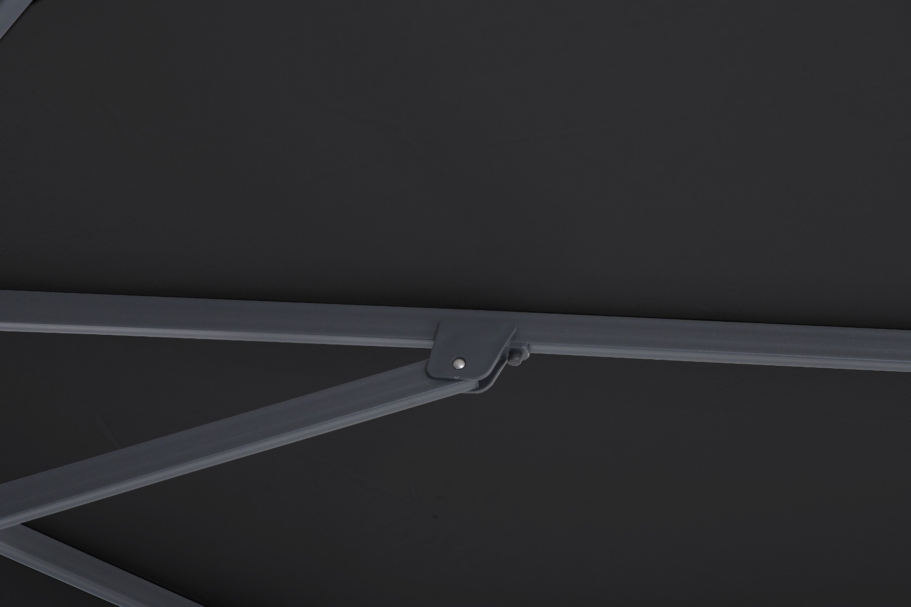 Perfect Shadow Perfect Shadow Eclipse ronde zweefparasol Ø350 cm. Ultra - Antraciet/Ash Black