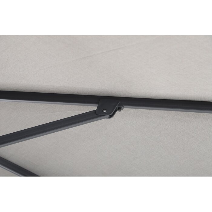 Perfect Shadow Perfect Shadow Eclipse ronde zweefparasol Ø350 cm. Ultra - Antraciet/Urban Taupe