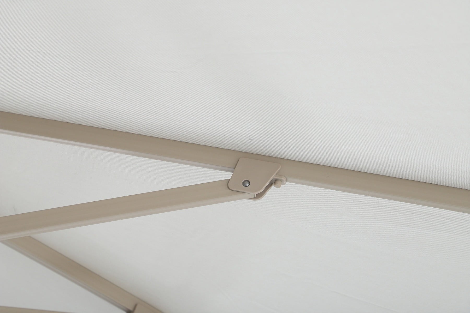 Perfect Shadow Perfect Shadow Eclipse ronde zweefparasol Ø350 cm. Ultra - Latte/Soft Sand