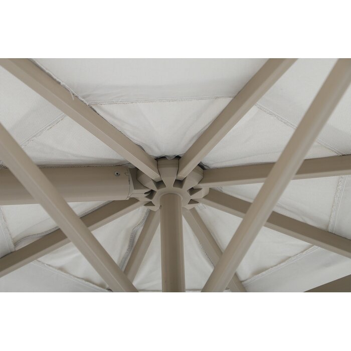 Perfect Shadow Perfect Shadow Eclipse ronde zweefparasol Ø350 cm. Ultra - Latte/Soft Sand