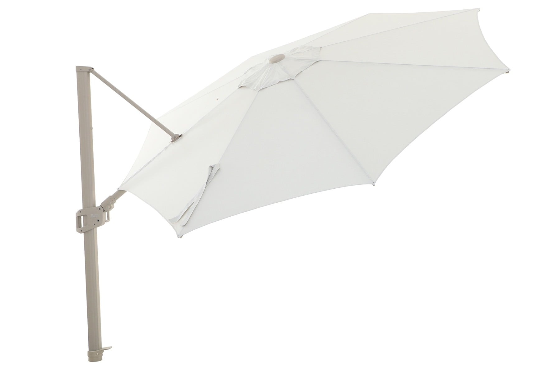 Perfect Shadow Perfect Shadow Eclipse ronde zweefparasol Ø350 cm. Ultra - Latte/Soft Sand