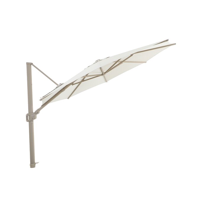 Perfect Shadow Perfect Shadow Eclipse ronde zweefparasol Ø350 cm. Ultra - Latte/Soft Sand