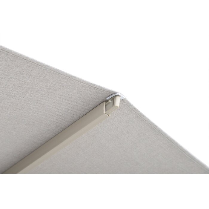 Perfect Shadow Perfect Shadow Eclipse ronde zweefparasol Ø350 cm. Ultra - Latte/Urban Taupe