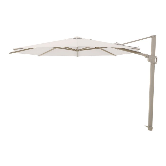 Perfect Shadow Perfect Shadow Eclipse ronde zweefparasol Ø350 cm. Ultra - Latte/Urban Taupe