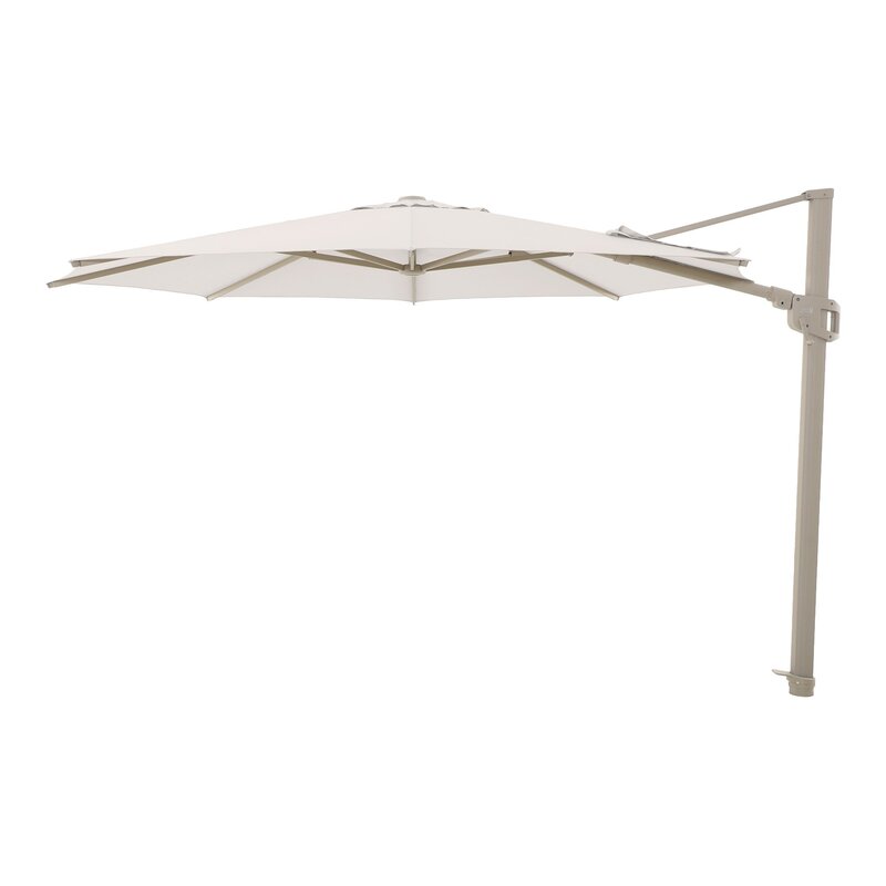 Perfect Shadow Perfect Shadow Eclipse ronde zweefparasol Ø350 cm. Ultra - Latte/Urban Taupe