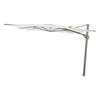 Perfect Shadow Eclipse zweefparasol 300x300 cm. Ultra - Latte/Soft sand