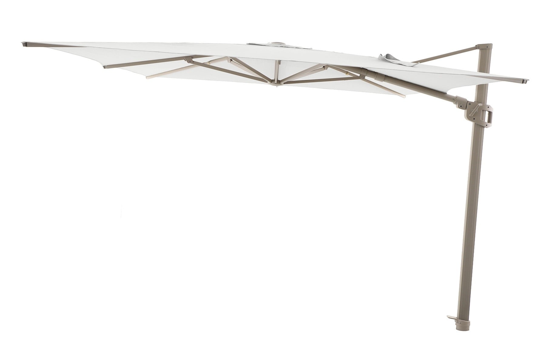 Perfect Shadow Perfect Shadow Eclipse zweefparasol 300x300 cm. Ultra - Latte/Soft sand