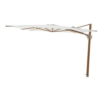 vdgarde Eclipse zweefparasol 300x300 cm. Ultra - Woodlook/Soft Sand
