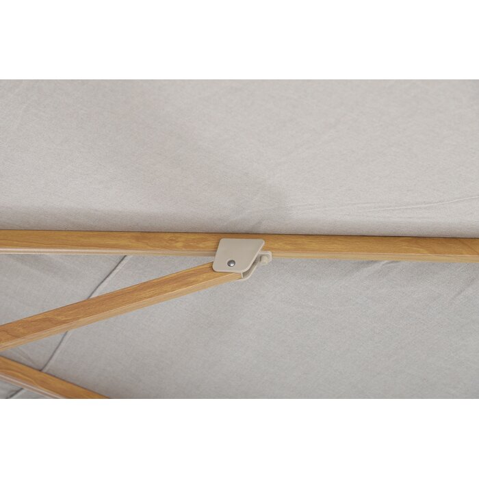 Perfect Shadow Perfect Shadow Eclipse zweefparasol 300x300 cm. Ultra - Woodlook/Urban Taupe