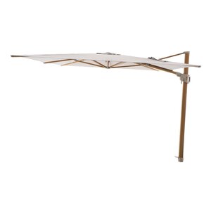 Perfect Shadow Perfect Shadow Eclipse zweefparasol 300x300 cm. Ultra - Woodlook/Urban Taupe