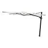 Perfect Shadow Eclipse zweefparasol 400x300 cm. Ultra - Antraciet/Soft Sand - Copy