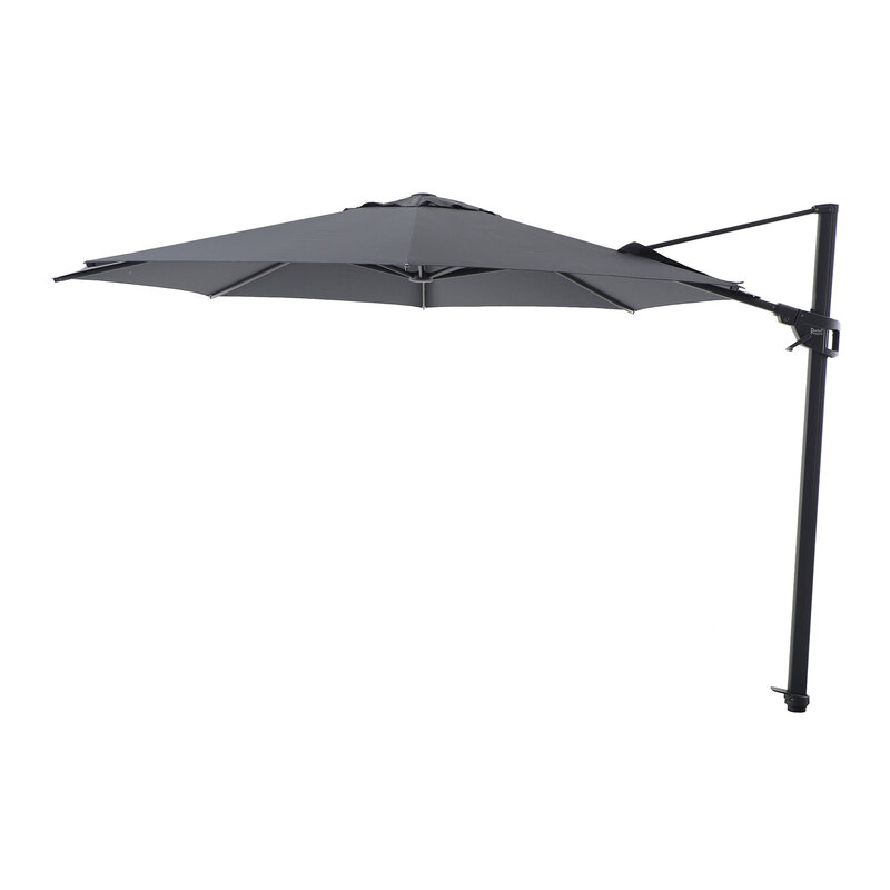 Perfect Shadow Perfect Shadow Luna ronde zweefparasol Ø350 cm. Flex+ - Antraciet