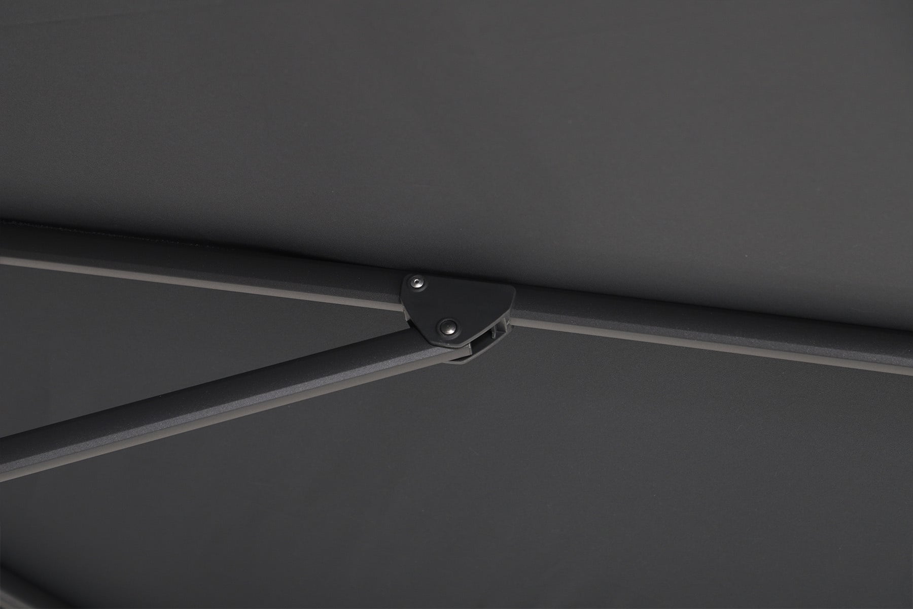 Perfect Shadow Perfect Shadow Luna ronde zweefparasol Ø350 cm. Flex+ - Antraciet