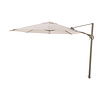 Perfect Shadow Luna ronde zweefparasol Ø350 cm. Flex+ - Latte/zand
