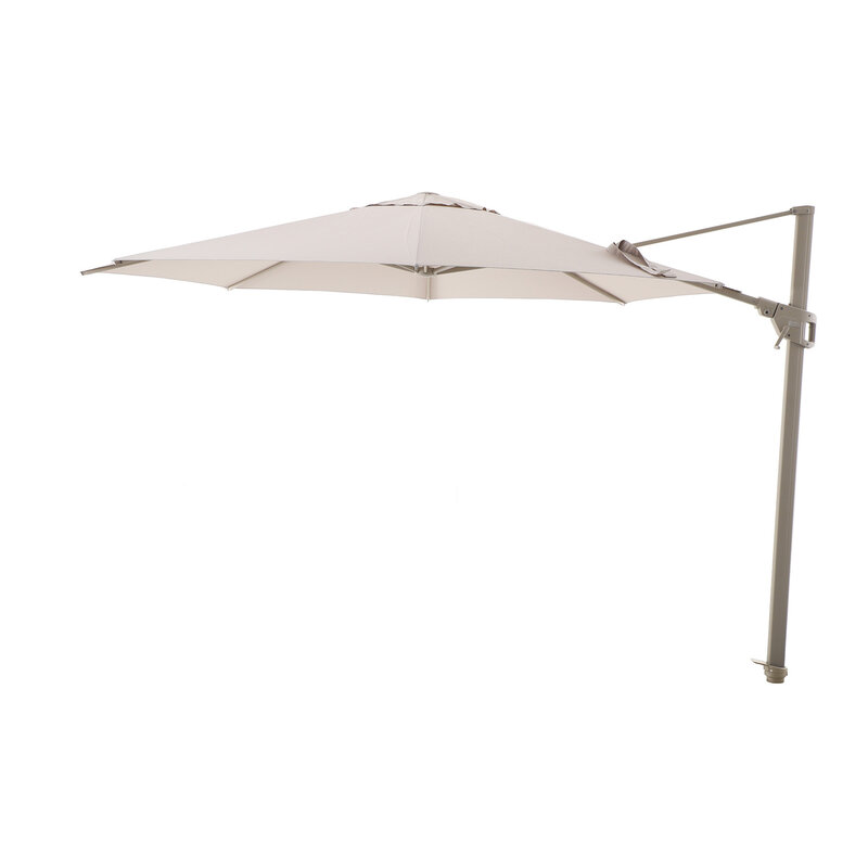 Perfect Shadow Perfect Shadow Luna ronde zweefparasol Ø350 cm. Flex+ - Latte/zand