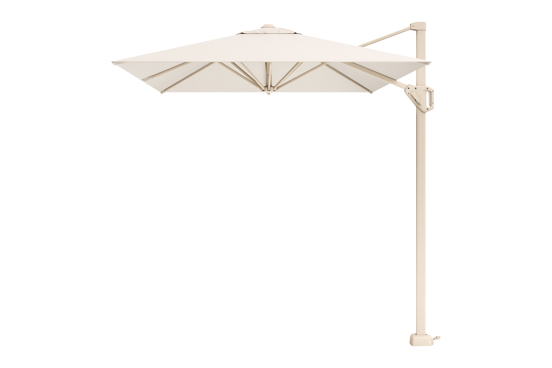 Platinum Platinum Voyager Zweefparasol T1 3x2 m. - Sand Ivory