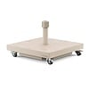 Platinum Ceramica verrijdbare vulbare parasolvoet 40 kg - Sandstone