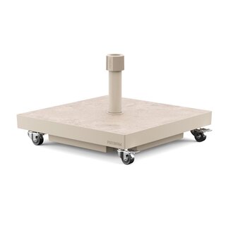 Platinum Ceramica verrijdbare vulbare parasolvoet 40 kg - Sandstone