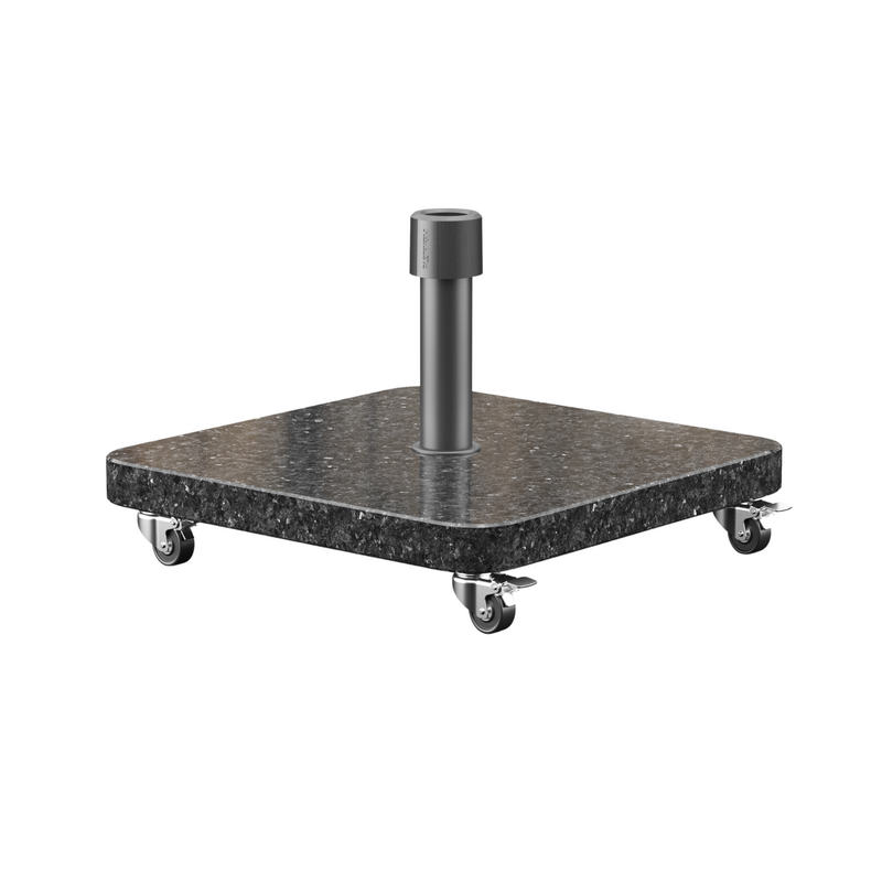 Platinum Platinum Ancona verrijdbare parasolvoet 40 kg - antraciet - Op wielen