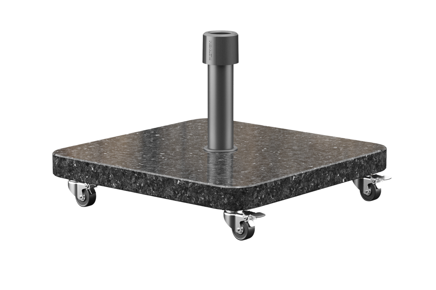 Platinum Platinum Ancona verrijdbare parasolvoet 40 kg - antraciet - Op wielen