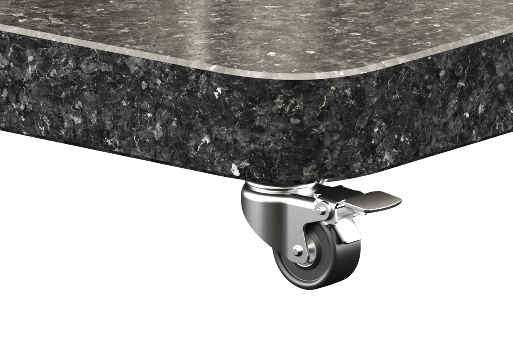 Platinum Platinum Ancona verrijdbare parasolvoet 40 kg - antraciet - Op wielen