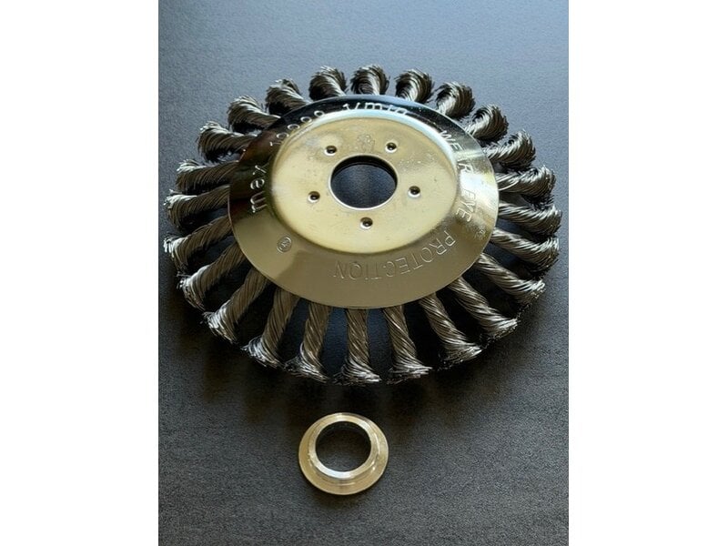 Unkrautbürste für Freischneider 200mm (mit Reduzierringen)