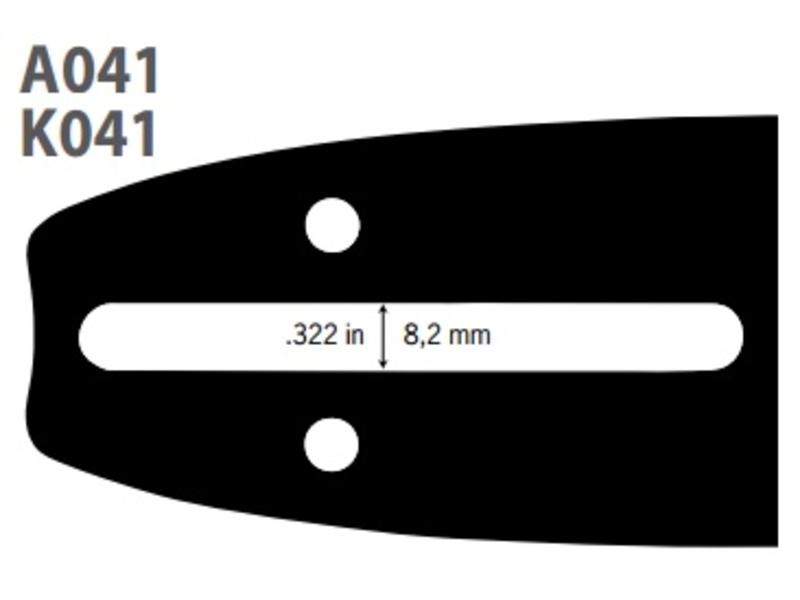 Oregon Double Guard 91 Schwert | 1.3mm | 3/8LP | 25cm | 100SDEA041