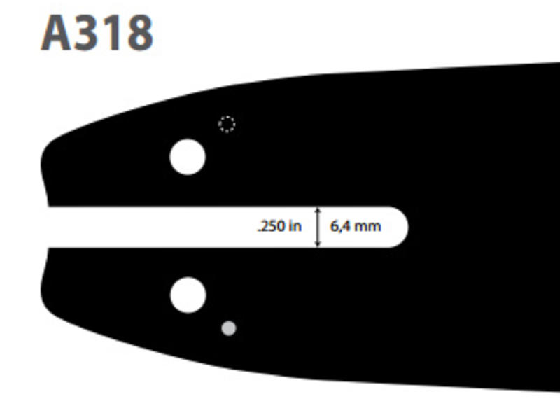 Oregon Schwert Double Guard 91 | 160SDEA318 | 40cm | 1.3mm | 3/8LP