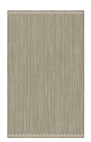 Bruin taupe  jute buitenvloerkleed 