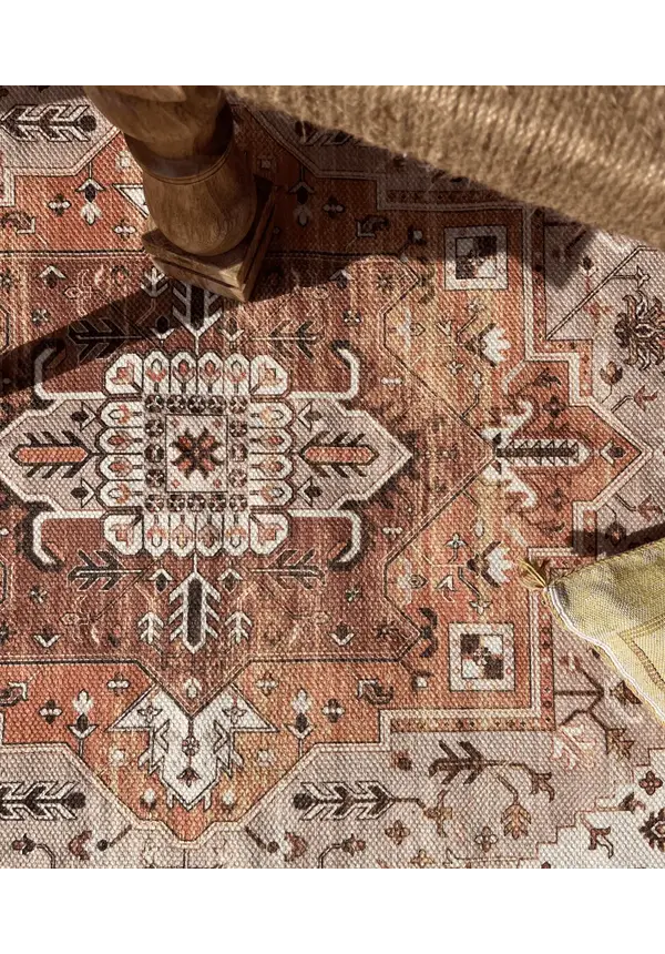 PET buitenkleed terra kelim 'Samara'