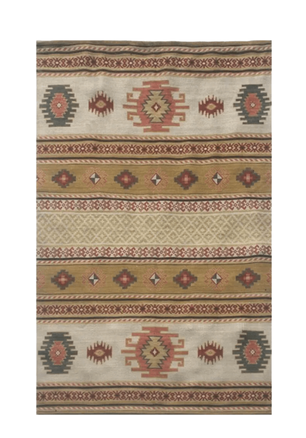 PET buitenkleed yellow kelim