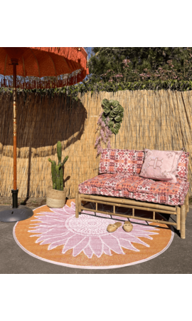 Buitenkleed rond Sunflower
